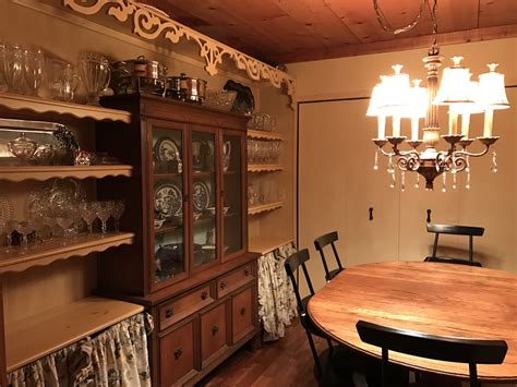 Would be beautiful along the back wall of our dining room. Project: Built-in China Cabinet and Dining Room Storage ...