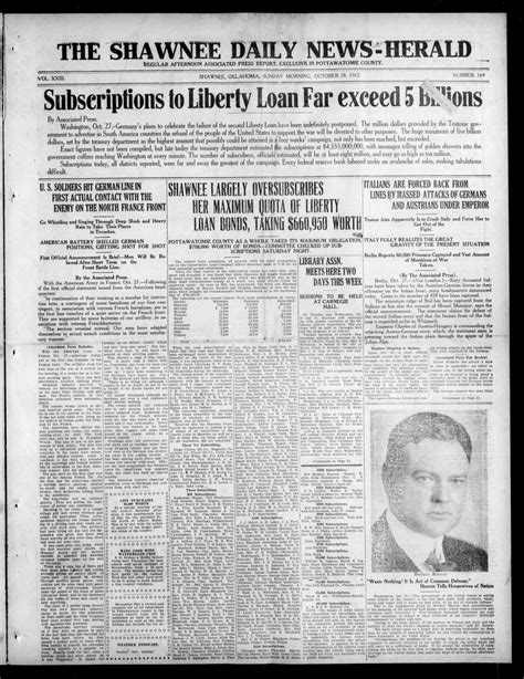 The Shawnee Daily News-Herald (Shawnee, Okla.), Vol. 23, No. 169, Ed. 1