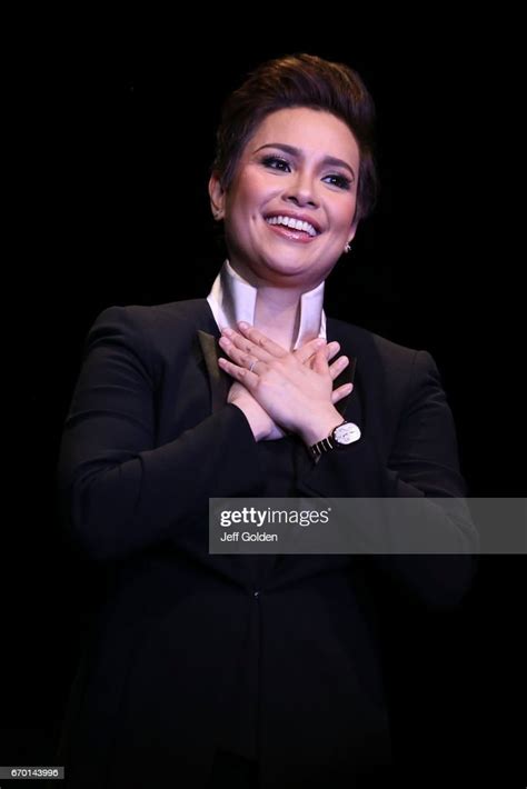 lea salonga smiles as she performs in support of her blurred lines news photo getty images