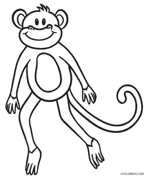 Let us choose your favorites then color them. Free Printable Monkey Coloring Pages for Kids | Cool2bKids