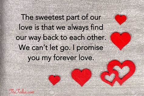 I Promise To Love You Forever Messages | Love poem for her, Love you messages, Romantic love sms