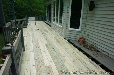 According to the north american deck & railing association, there are more than 40 million decks in the united states that are at least 20 years old. Deck Redo, part II