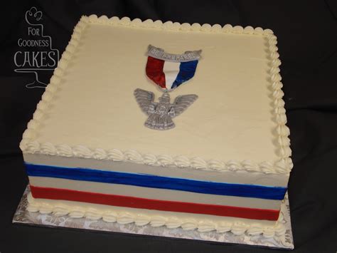 eagle scout cake – For Goodness Cakes of Charlotte