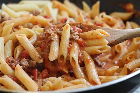 Penne Pasta With Ground Beef Beef Ground Penne Pasta Bake Easy Plenty
