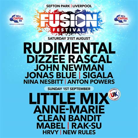 gig junkies blog archive fusion festival in liverpool s ace line up for 2019
