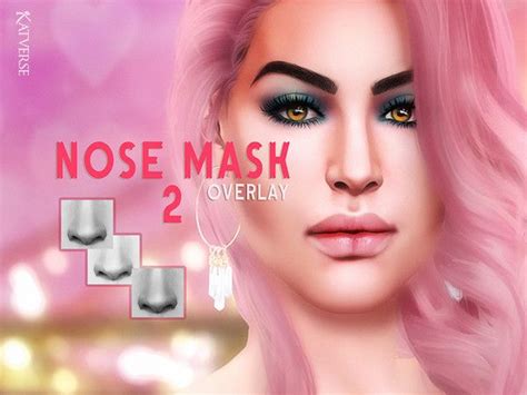 Nose Mask 02 Overlay The Sims 4 Download Simsdomination The Sims