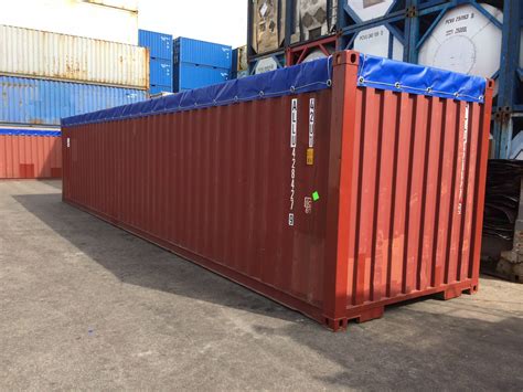 What Is An Open Top Container 20ft And 40ft Alconet Containers