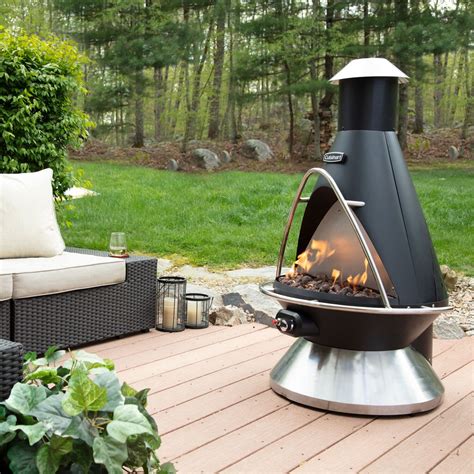 Easy To Use And Affordable Outdoor Chiminea Fireplace Garden Bbq Grill