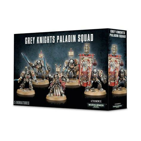 Warhammer 40k Grey Knights Paladin Squad Grimgaard Chambéry