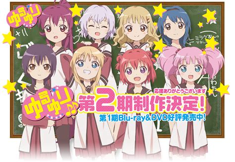 Yuruyuri School Comedy Manga Gets 2nd Anime Season News Anime News