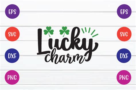 Lucky Charm Svg Graphic By Printablesvg · Creative Fabrica
