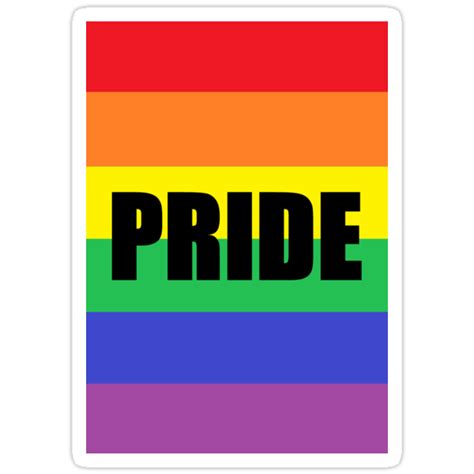 Gay Lesbian Pride Stickers By Ahcreeper Redbubble
