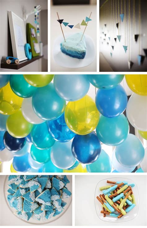 The birthday posters are filled with highlights from the year of birth that you can personalize further. 43 Dashing DIY Boy First Birthday Themes