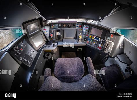 Inside The Driving Cab Of A New Iep Class 800 801 Train Made By