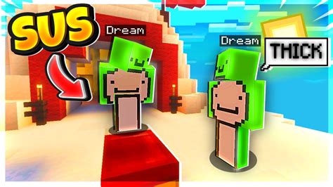 Dream Plays Bedwars I Hypixel Bedwars Sus Youtube