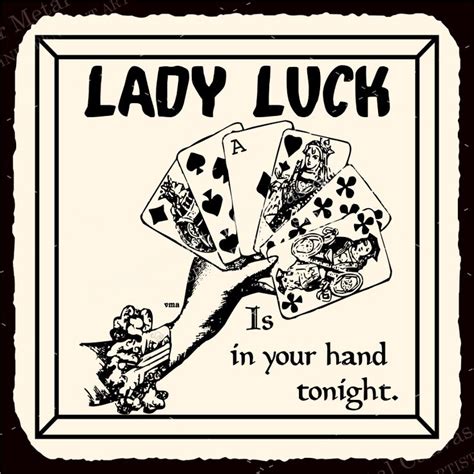 Pin By Venusianskies On Aesthetic Retro Tin Signs Luck Card Reading