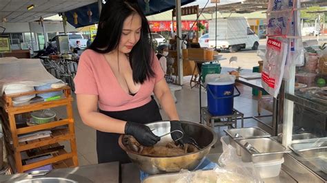 줌마 레깅스와 요리 The Most Popular Lady In Pattaya Thai Street Food 2023 Cooking Food 1509