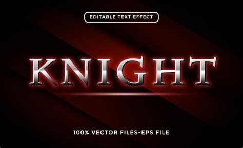 Premium Vector The Red Text Effect