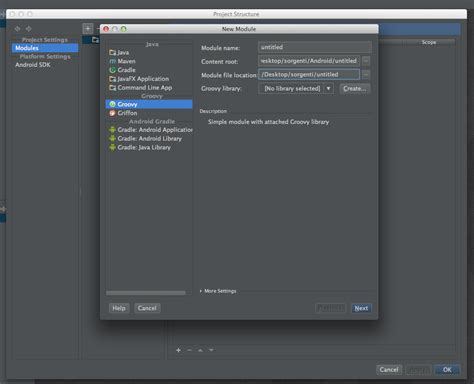 Android Studio 032 For Os X Import Module Stack Overflow