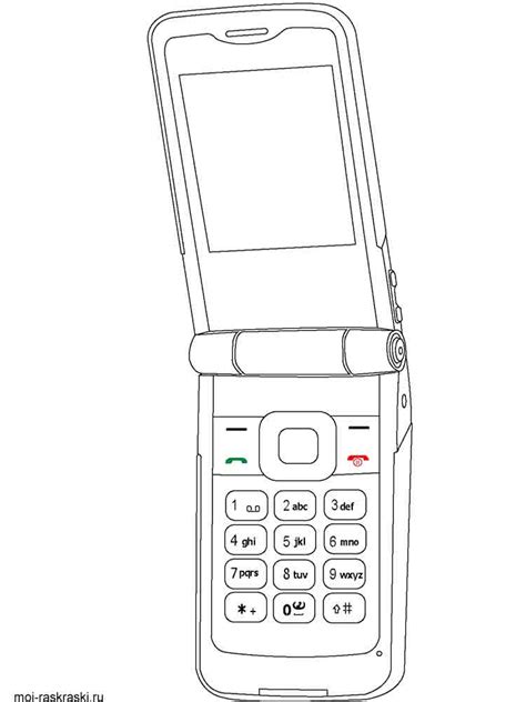 Phone Coloring Pages