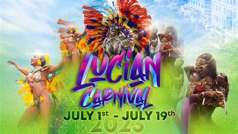 Updated Calendar Launched For Saint Lucia Carnival 2023 Saint Lucia Carnival