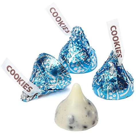 Hersheys Kisses Cookies And Creme Chocolate Candy