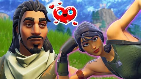 Noob Gets A Girlfriend Fortnite Skit Youtube