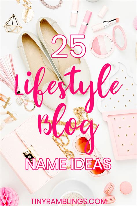 25 Lifestyle Blog Name Ideas (With images) | Creative blog ...