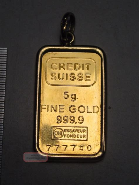 Why is the 5 oz royal canadian mint gold bar popular? 5 Gram Credit Suisse. 9999 Fine Gold Bar In 18k Gold 1g Bezel. Serial 777740
