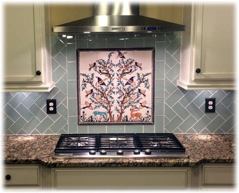 Image Result For Italian Tile Backsplash Murals Kitchen Tiles