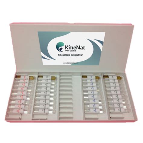 Kit Odonotológico 36 ampollas KineNat Formación terapias y