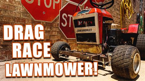 The Fna Chevmowlet Returns Our Drag Race Lawnmower Youtube