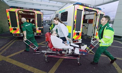 Shocking State Of The Nhs Half A Million Patients Forced To Wait 30 Minutes On Trolleys Before