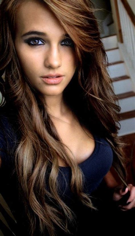 After an hour, wash your hair with. Hair Color : Dark Chocolate Brown Hair Color With Long ...