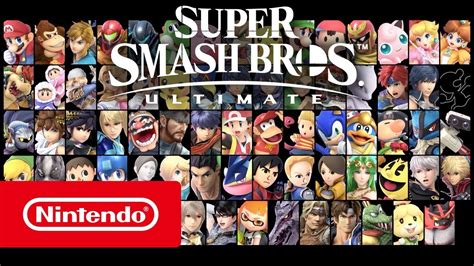 Super Smash Bros Ultimate Trailer De Apresentação Nintendo Switch