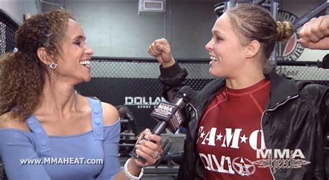 Strikeforces Ronda Rousey On What She Learned From Nick Diaz