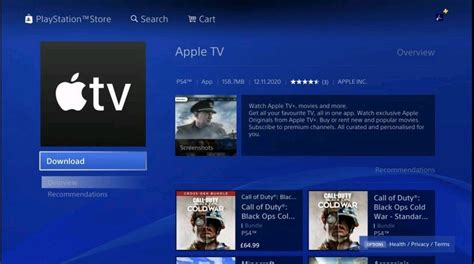 Apple Tv App Now Available To Download On Playstation 4 And Playstation