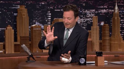 Jimmy Fallon Explains His Finger Injury Kutv