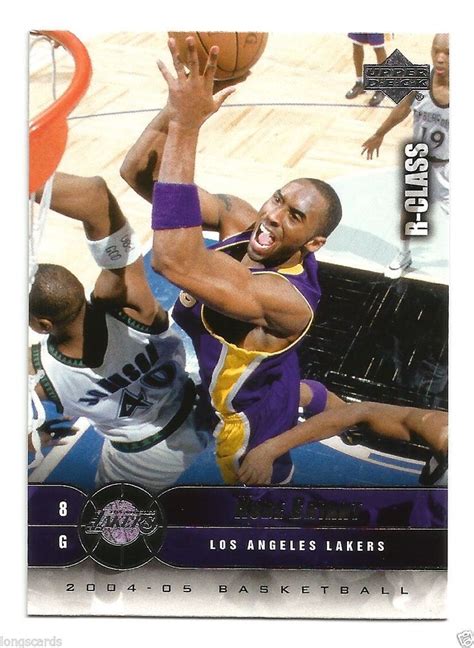 Maybe you would like to learn more about one of these? 2004-05 UD R-CLASS KOBE BRYANT #37 #LosAngelesLakers | Basketball cards, Fun sports, Baseball cards
