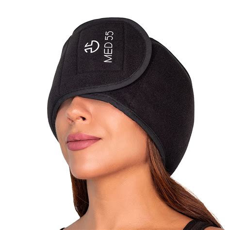 Buy Headache And Migraine Wrap Hat Hot And Cold Gel Ice Pack Warm Cold Compress Therapy Wrap For