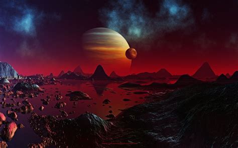 Space Planets And Stars Space Earth Background Desktop Screensaver