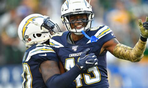 Former Byu Db Michael Davis Featured As Los Angeles Chargers Unveil New Uniforms