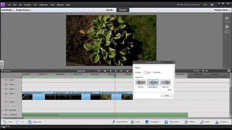 I installed premiere elements 11 on my older machine with the same system but having adobe premiere pro on it as well as other versions of premiere elements and this particular avi file worked fine. Adobe Premiere Elements 11 Tutorial 4 - Transitions and ...