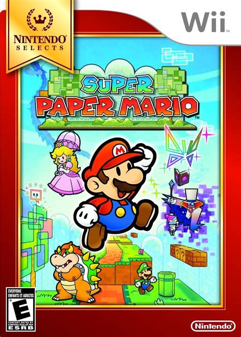 New Super Paper Mario Nintendo Wii 2007 45496900151 Ebay