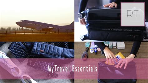 My Travel Essentials Whats In My Suitcase Rachel Talbott Youtube
