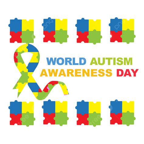 Autism Awareness Day Vector Hd Images Autism Awareness Day Vector