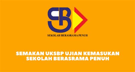 Ujian kemasukan sbp merupakan satu ujian saringan yang telah diperkenalkan pada ambilan tahun 2018 dan diteruskan untuk ambilan 2019 dan 2020. Semakan UKSBP 2020 Online Ujian Kemasukan SBP