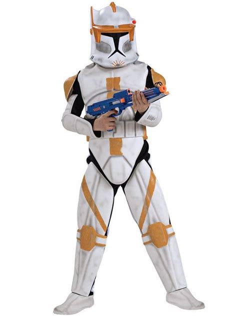Boys Deluxe Commander Cody Costume Kids Star Wars Costume