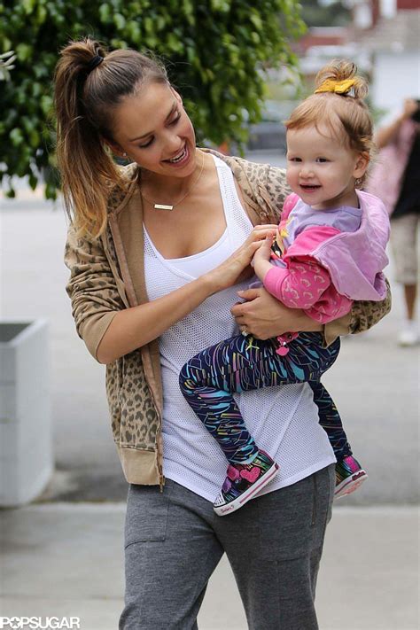 She began her television and movie appearances at age 13 in camp nowhere and th. Jessica Alba gave her daughter, Haven, a tickle on the way ...