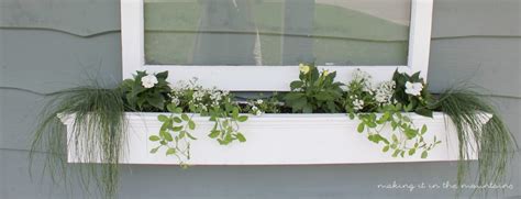 Diy Vintage Window Flower Box